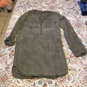 Express dress, size small, olive green, gently used but good quality